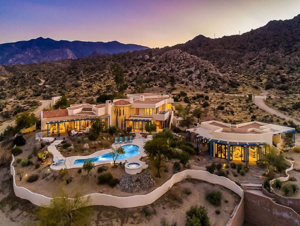 California Vacation Estate with Private Pool and Views