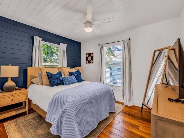 Luxury Holmes Beach Vacation Rental - Anna Maria Island Townhome with Pool & Golf Cart