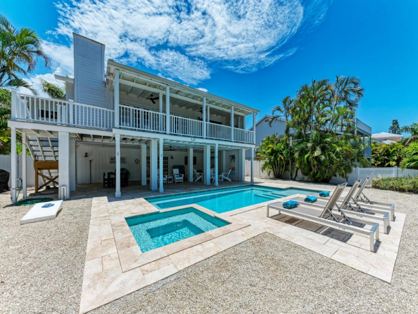 Spacious Vacation Rental with Canal View in Anna Maria