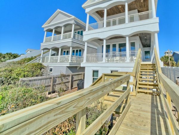 Seacrest Beach Luxury Vacation Rental Home Seven Bedrooms