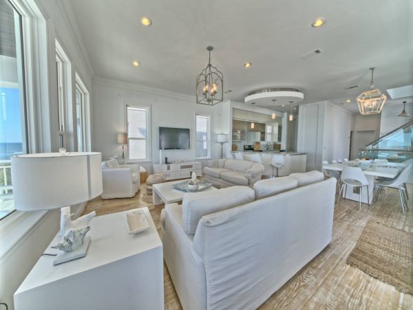 Seacrest Beach Luxury Vacation Rental Home Seven Bedrooms