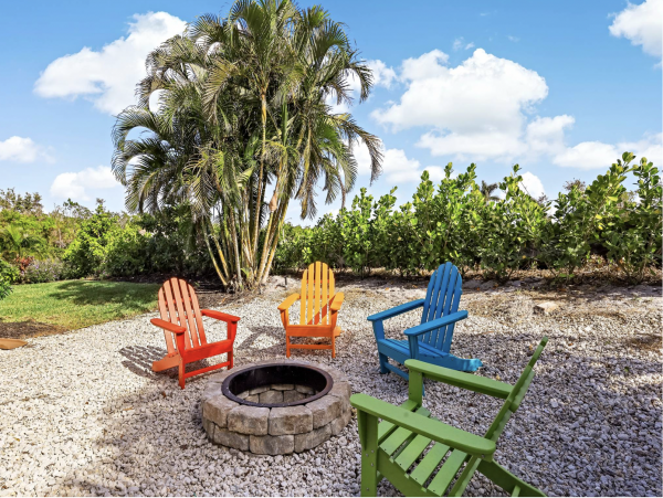 Marco Island Vacation Home Two Bedrooms with Caged Pool