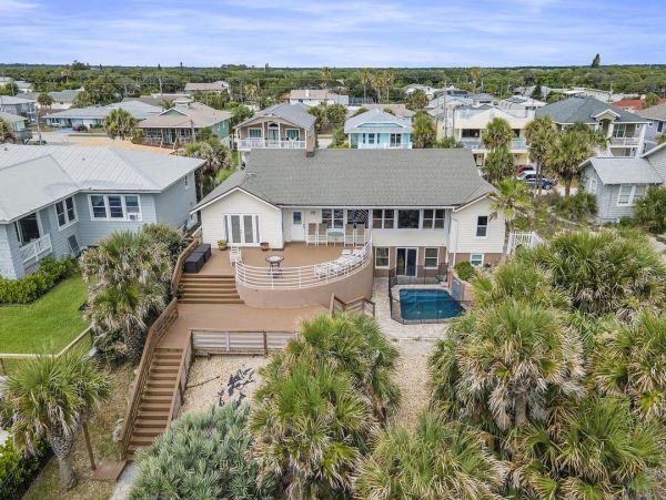 Oceanfront New Smyrna Beach Luxury Pool Home - Private Group Retreat
