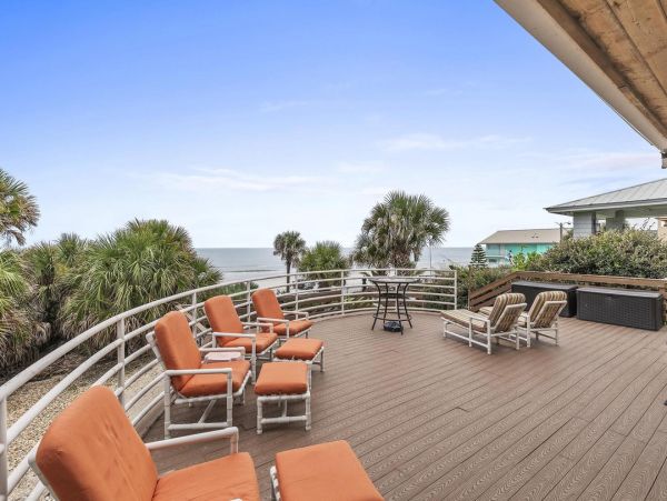 Oceanfront New Smyrna Beach Luxury Pool Home - Private Group Retreat