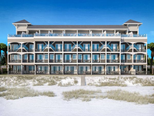 Gulf Front Six Bedroom Vacation Rental Villa in Destin