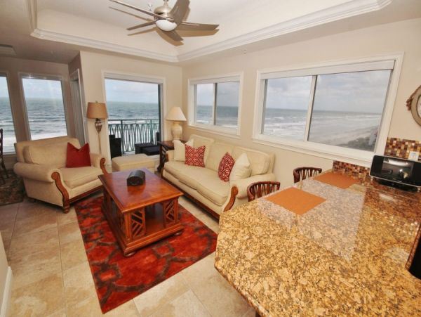 Ocean Views New Smyrna Beach Vacation Condo Three Bedrooms