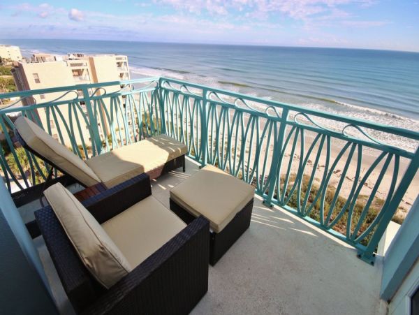 Ocean Views New Smyrna Beach Vacation Condo Three Bedrooms