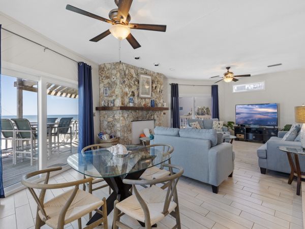 Oceanfront Beachfront Four Bedroom  New Smyrna Beach House