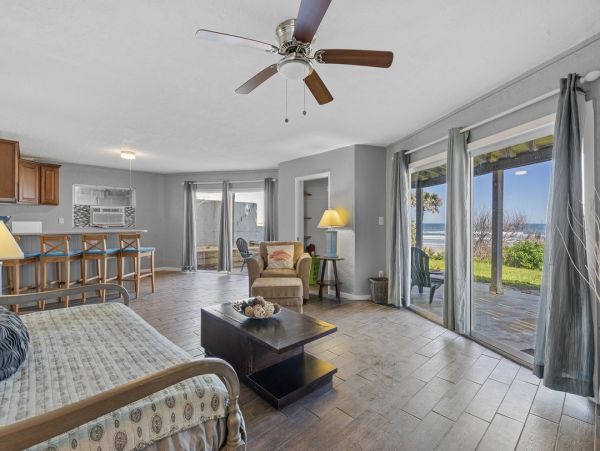 Oceanfront Beachfront Four Bedroom  New Smyrna Beach House