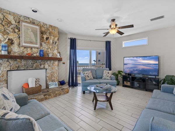 Oceanfront Beachfront Four Bedroom  New Smyrna Beach House