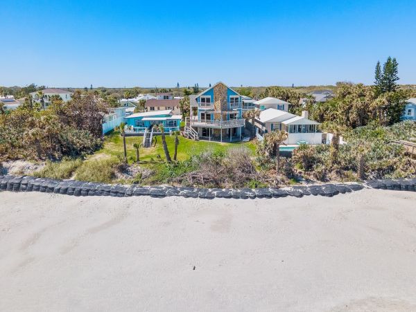 Oceanfront Beachfront Four Bedroom  New Smyrna Beach House