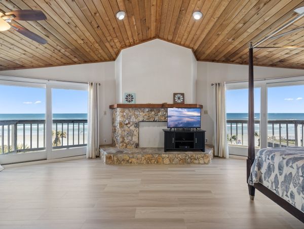 Oceanfront Beachfront Four Bedroom  New Smyrna Beach House