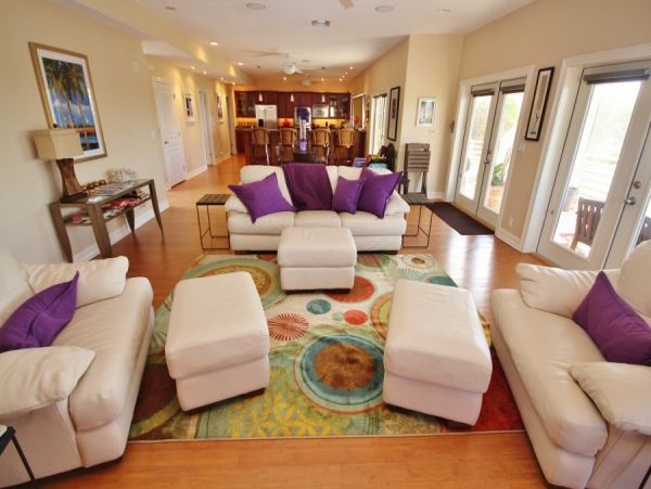 Riverfront Vacation Home in New Smyrna with Two Boat Docks Sleeps 12