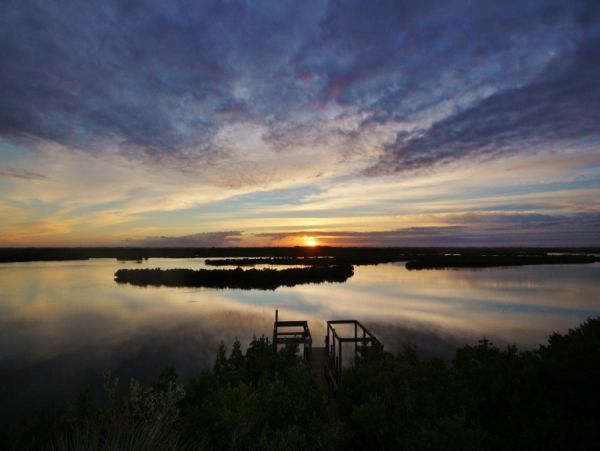 Riverfront Vacation Home in New Smyrna with Two Boat Docks Sleeps 12