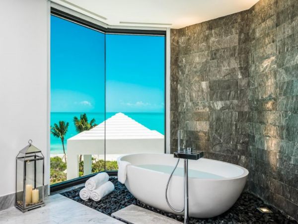 On Beach Turks and Caicos Luxury Vacation Home Sleep