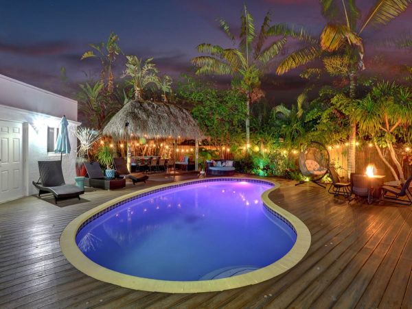 Home with Great Patio and Private Pool