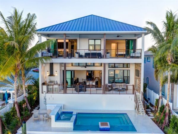 Bay View Indian Rocks Luxury Beach Vacation Pool Home