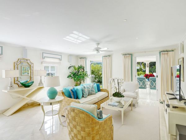 Stunning Views From This Beachfront Luxury Barbados Villa