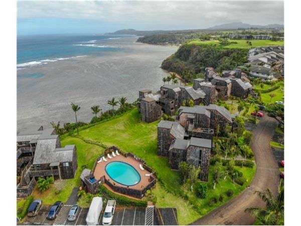 Princeville Two Bedroom Ocean View Vacation Condo