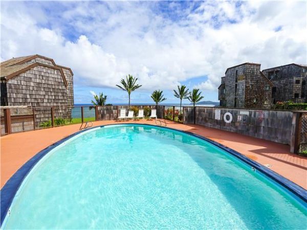 Princeville Two Bedroom Ocean View Vacation Condo