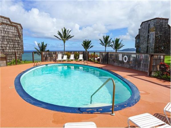 Princeville Two Bedroom Ocean View Vacation Condo