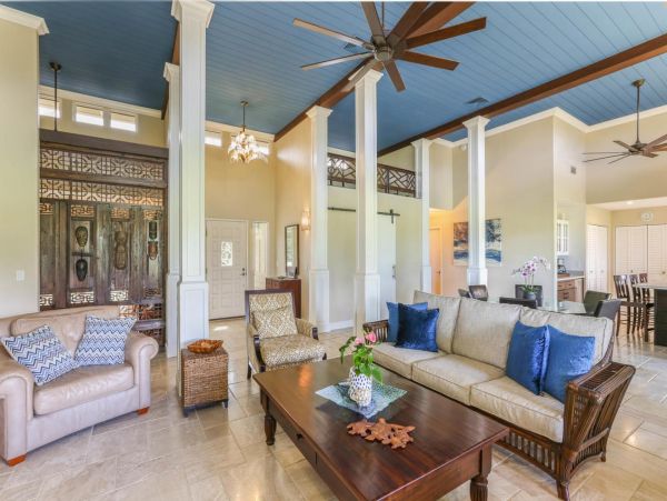 Beautiful Vacation Home in Princeville Ocean Views Sleeps 8