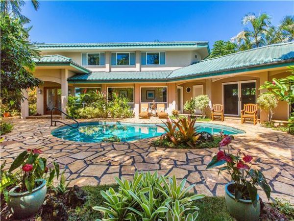 Ocean View Home with Pool in Princeville  Sleeps 8 Guests