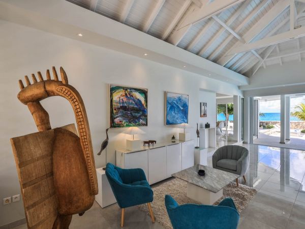 Oceanfront Villa in St. Martin
