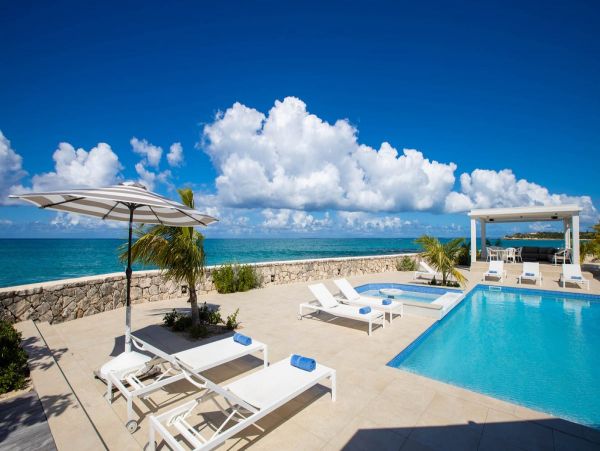 Oceanfront Villa in St. Martin