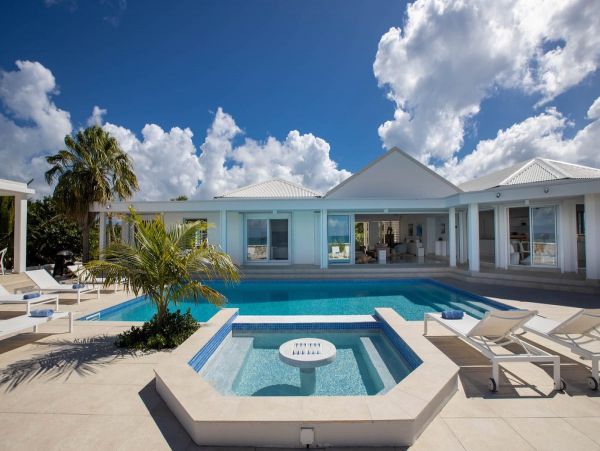 Oceanfront Villa in St. Martin