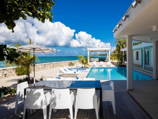 Oceanfront Villa in St. Martin