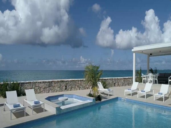 Oceanfront Villa in St. Martin