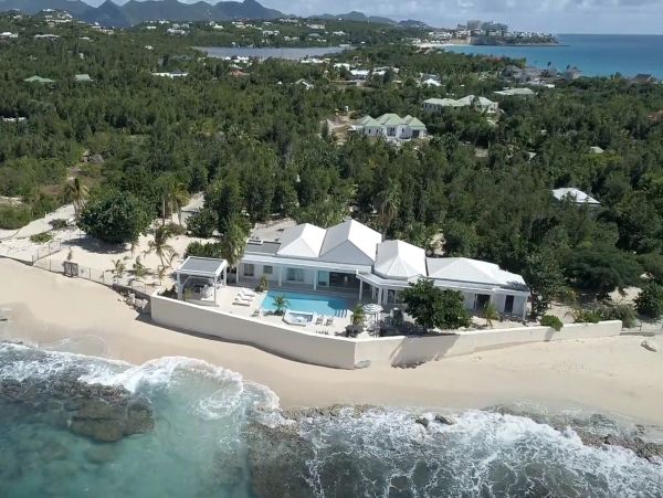 Oceanfront Villa in St. Martin