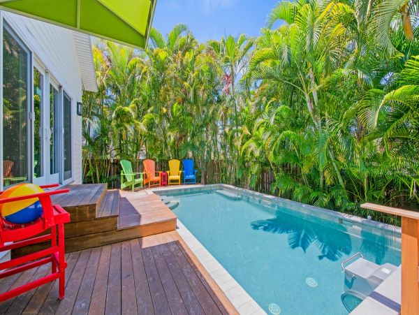 Holmes Beach Vacation Home Sleeps 8 Guests Steps to Beach
