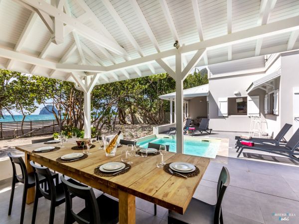 Martinique Beachfront Villa Rental - Luxury Caribbean Villa with Pool