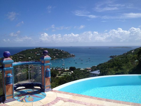 St John Villa with Private Pool and Spa and Stunning Views