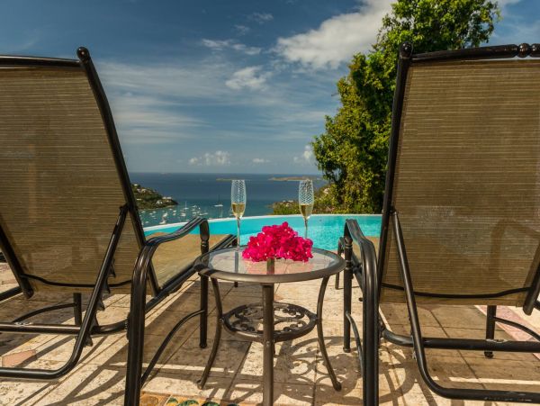 St John Villa with Private Pool and Spa and Stunning Views