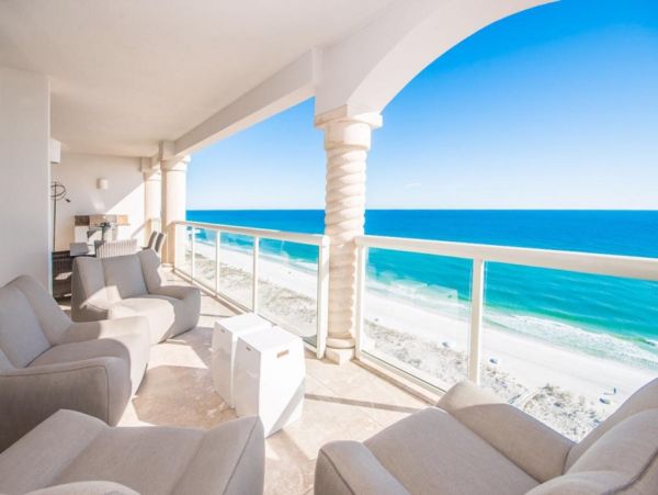 Gulf Front 3 Bedroom Bech Condo in Pensacola Beach Gulf View