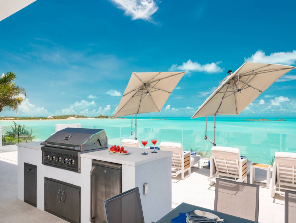 Spectacular Ocean Views Turks and Caicos Home + Guest House