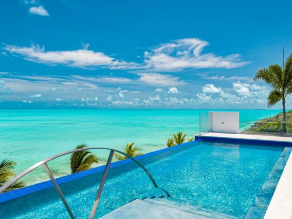 Spectacular Ocean Views Turks and Caicos Home + Guest House