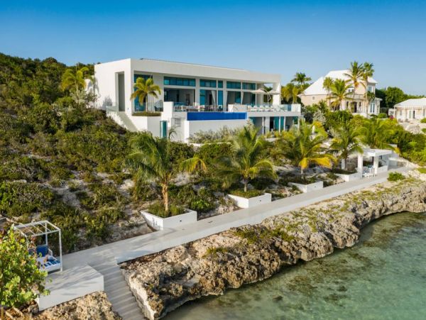 Spectacular Ocean Views Turks and Caicos Home + Guest House