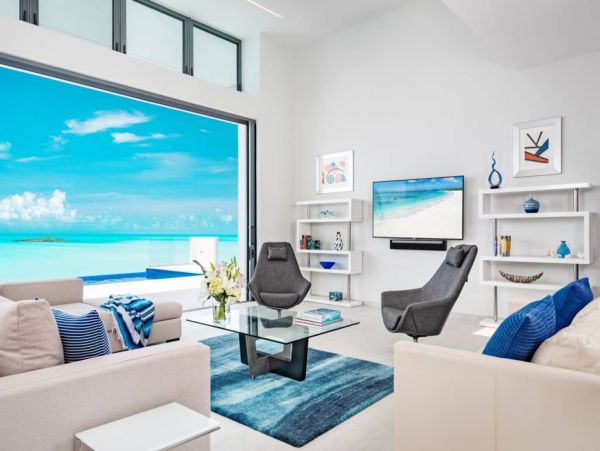 Spectacular Ocean Views Turks and Caicos Home + Guest House