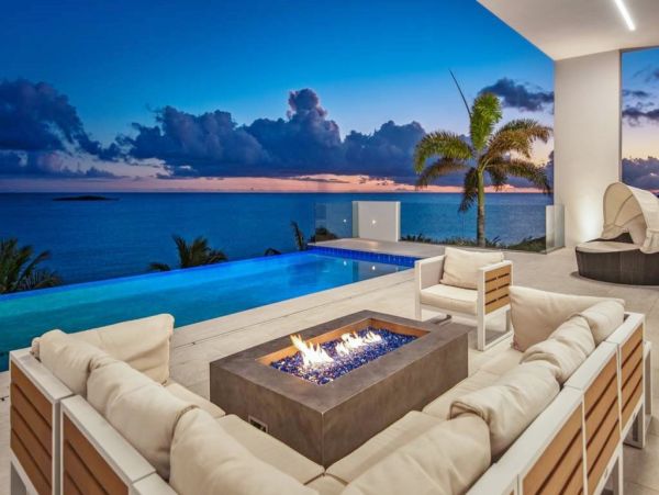 Spectacular Ocean Views Turks and Caicos Home + Guest House