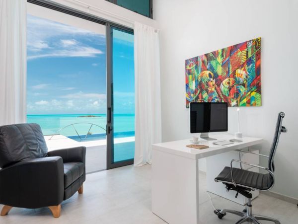 Spectacular Ocean Views Turks and Caicos Home + Guest House