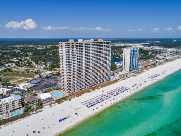 Panama City Beachfront Vacation Rental  4 Bedroom Luxury Condo with Gulf Views