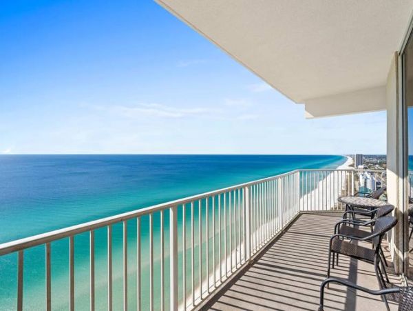 Panama City Beachfront Vacation Rental  4 Bedroom Luxury Condo with Gulf Views