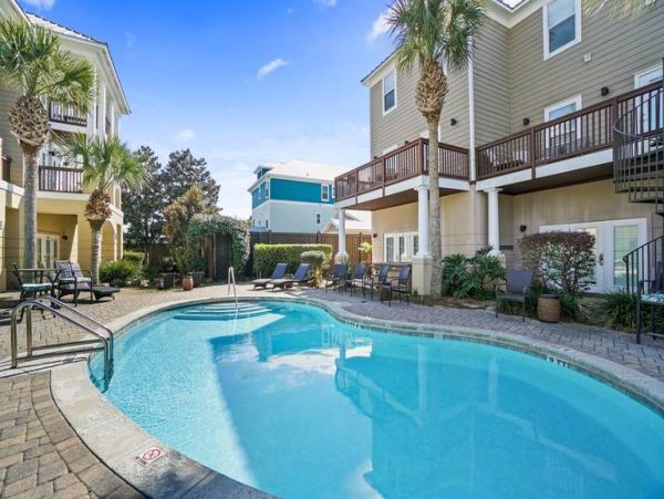 Panama City Beach Gulf Front View Four Bedroom Vacation Rental