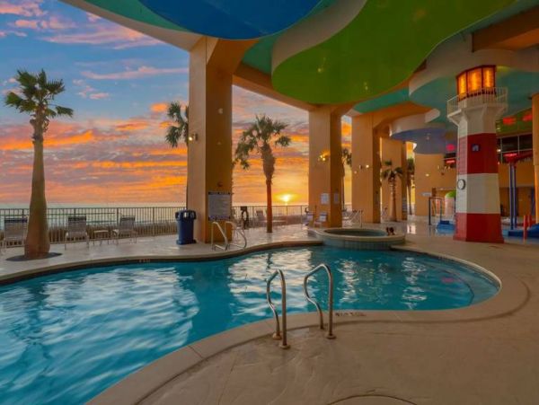 Panama City Beachfront Condo  4 Bedroom Luxury Vacation Rental with Gulf Views