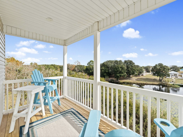 Panama City Beach Four Bedroom Lakeside Vacation Home