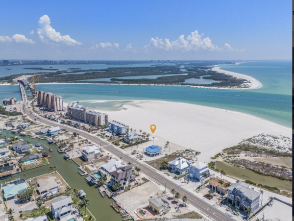 Luxury Fort Myers Beachfront Vacation Rental  4-Bedroom Gulf-Front Home with Panoramic Ocean Views